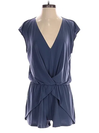 Pre-owned Bcbgeneration Romper In Blue