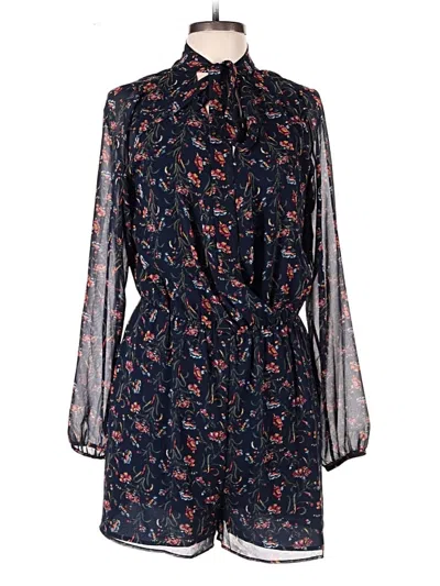 Pre-owned Bcbgeneration Romper In Blue