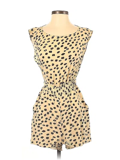 Pre-owned Bcbgeneration Romper In Brown