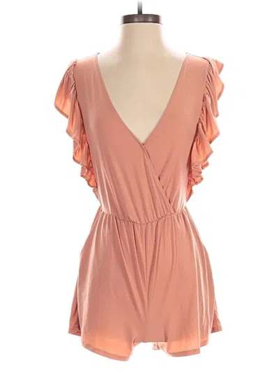 Pre-owned Bcbgeneration Romper In Pink