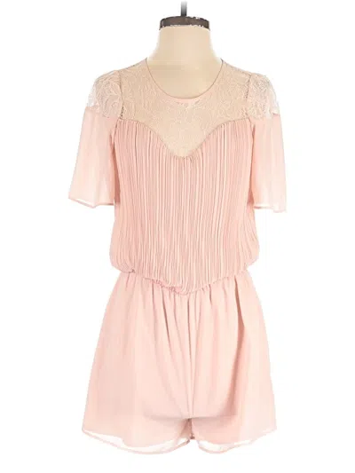 Pre-owned Bcbgeneration Romper In Pink
