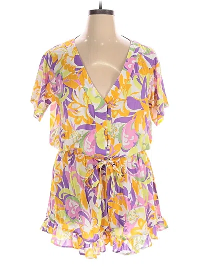 Pre-owned Bcbgeneration Romper In Purple