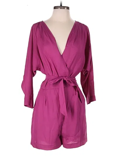 Pre-owned Bcbgeneration Romper In Purple