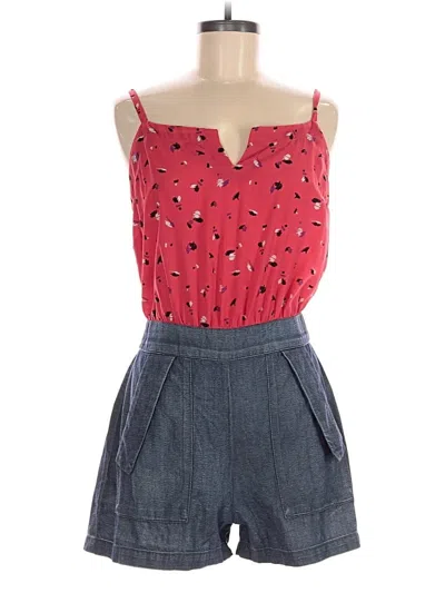 Pre-owned Bcbgeneration Romper In Red