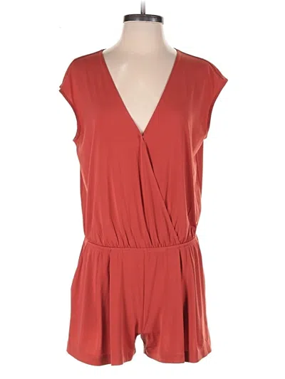 Pre-owned Bcbgeneration Romper In Red
