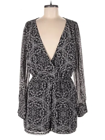 Pre-owned Bcbgeneration Romper In Silver