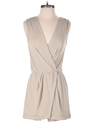 Pre-owned Bcbgeneration Romper In Tan