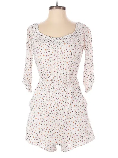 Pre-owned Bcbgeneration Romper In White