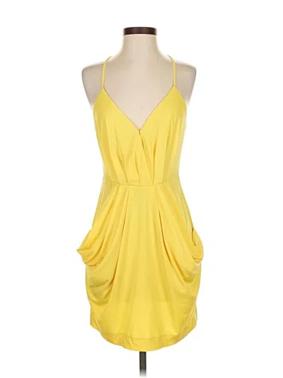 Pre-owned Bcbgeneration Romper In Yellow