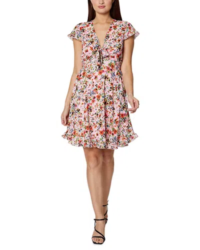 Bcbgeneration Womens Floral Ruffle Mini Dress In Multi