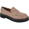 Bcbgeneration Women's Sabin Penny Loafer In Taupe