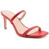 Bcbgeneration Salin Womens Leather Square Toe Heels In Multi