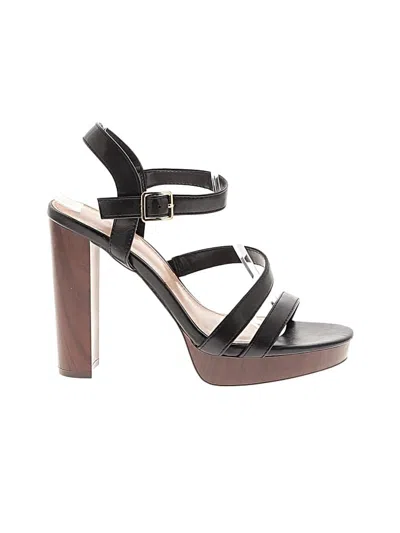 Pre-owned Bcbgeneration Sandals In Black