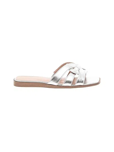 Pre-owned Bcbgeneration Sandals In Silver