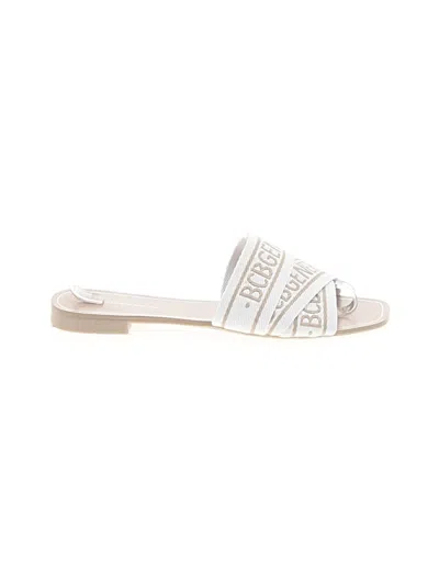 Pre-owned Bcbgeneration Sandals In White