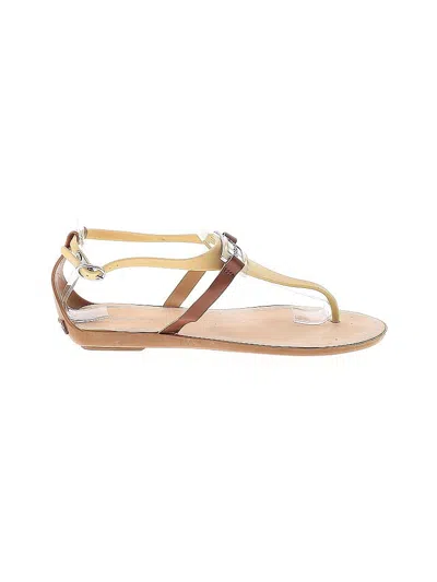 Pre-owned Bcbgeneration Sandals In Yellow