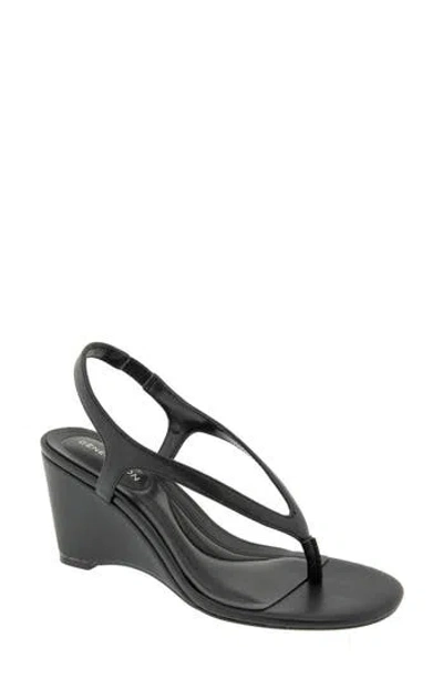 Bcbgeneration Serenity Wedge Sandal In Black