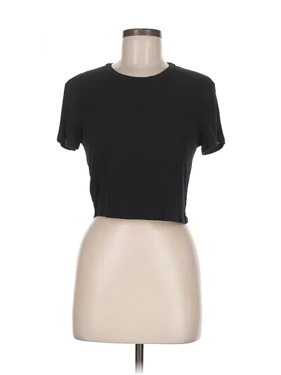 Pre-owned Bcbgeneration Short Sleeve T-shirt In Black