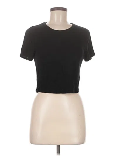 Pre-owned Bcbgeneration Short Sleeve T-shirt In Black
