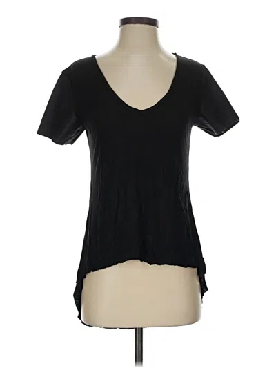 Pre-owned Bcbgeneration Short Sleeve T-shirt In Black