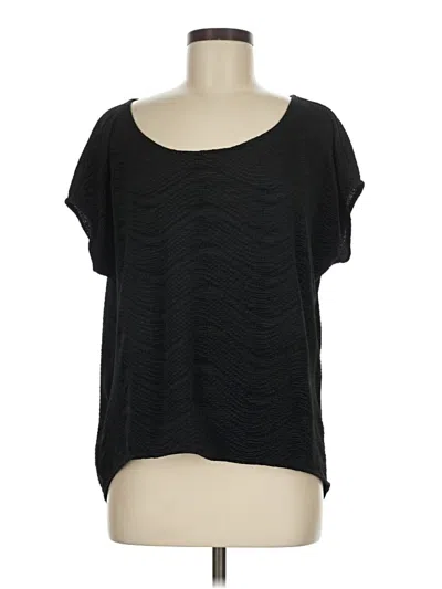 Pre-owned Bcbgeneration Short Sleeve T-shirt In Black