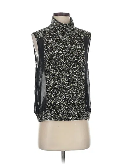 Pre-owned Bcbgeneration Sleeveless Blouse In Black