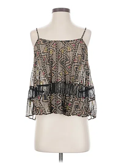 Pre-owned Bcbgeneration Sleeveless Blouse In Black
