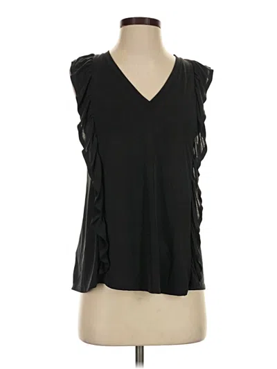 Pre-owned Bcbgeneration Sleeveless Blouse In Black