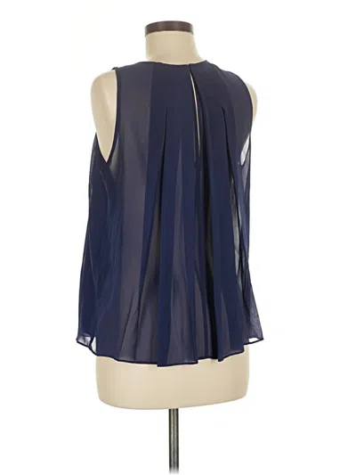 Pre-owned Bcbgeneration Sleeveless Blouse In Blue