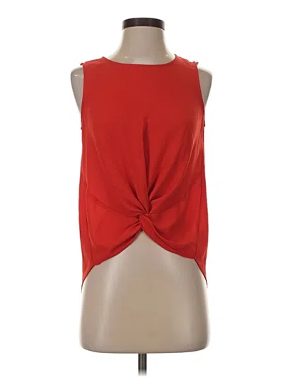 Pre-owned Bcbgeneration Sleeveless Blouse In Red