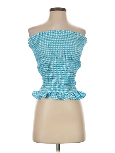 Pre-owned Bcbgeneration Sleeveless Blouse In Teal