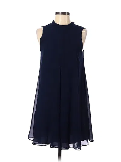 Pre-owned Bcbgeneration Sleeveless Top Blue Halter Neckline Tops