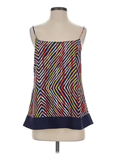 Pre-owned Bcbgeneration Sleeveless Top Blue Square Neckline Tops