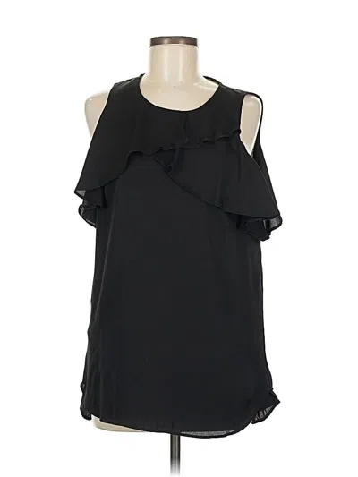 Pre-owned Bcbgeneration Sleeveless T-shirt In Black