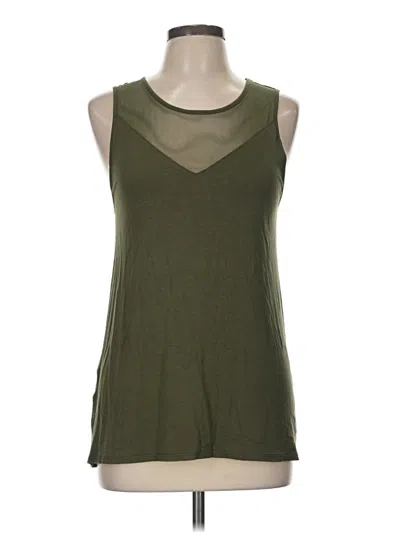 Pre-owned Bcbgeneration Sleeveless T-shirt In Green