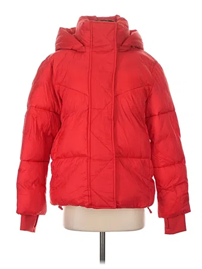 Pre-owned Bcbgeneration Snow Jacket In Red