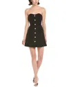 Bcbgeneration Strapless Mini Dress In Black