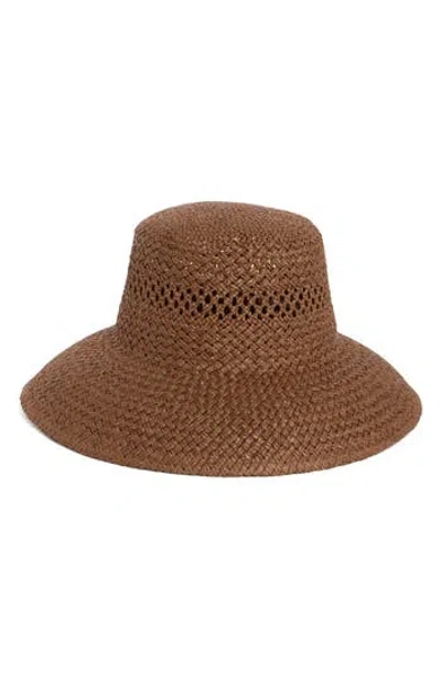 Bcbgeneration Straw Bucket Hat In Brown