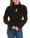 Bcbgeneration Surplice Sweater In Black