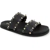 Bcbgeneration Taana Slide Sandal In Black