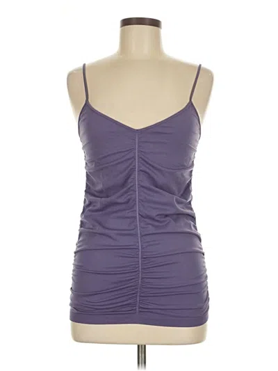 Bcbgeneration Tank Top Purple Strapless Neckline Tops