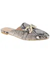 Bcbgeneration Women's Tara Snakeskin Print Mules