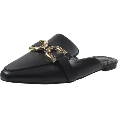 Bcbgeneration Tara Womens Man Made Slide Sandals In Black
