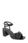 Bcbgeneration Tawny Ankle Strap Sandal In Black