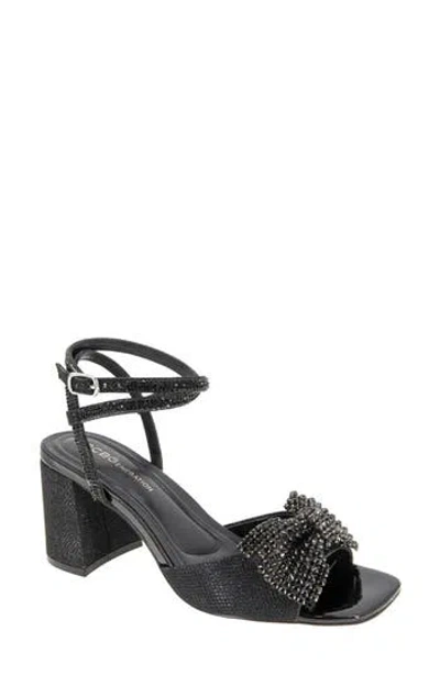 Bcbgeneration Tawny Ankle Strap Sandal In Black