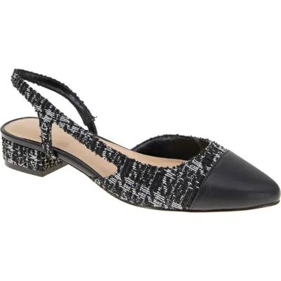 BCBGENERATION BCBGENERATION TILLIE SLINGBACK CAP TOE PUMP