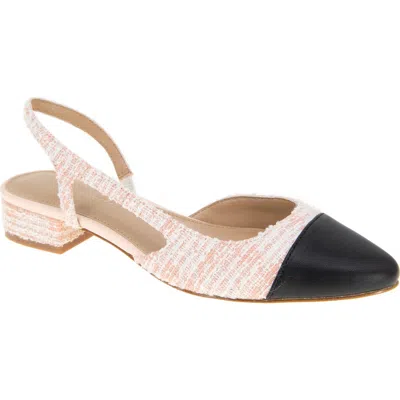 BCBGENERATION BCBGENERATION TILLIE SLINGBACK CAP TOE PUMP