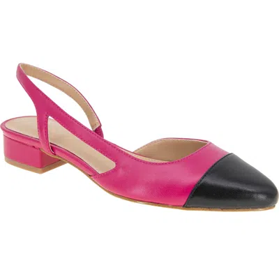 BCBGENERATION BCBGENERATION TILLIE SLINGBACK CAP TOE PUMP