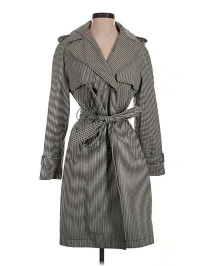 Pre-owned Bcbgeneration Trenchcoat In Gray