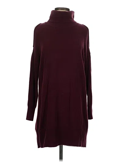 Pre-owned Bcbgeneration Turtleneck Sweater In Burgundy